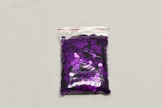 Пайетки фиолетового цвета 0,5 см W-133827