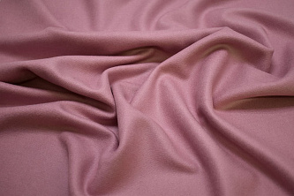 Пальтовая розовая ткань W-127346