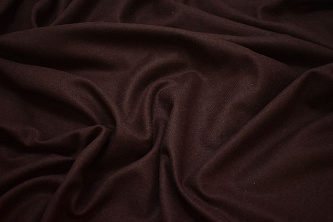 Костюмная коричневая ткань W-130554