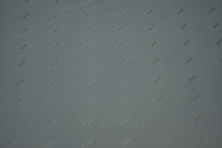 Подкладочная серая ткань надписи W-130808