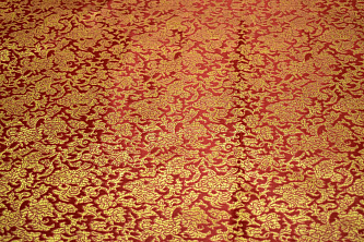 Китайский красный золотой узор W-131547