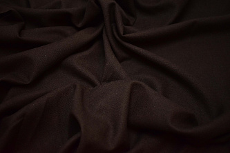 Костюмная коричневая ткань W-131095