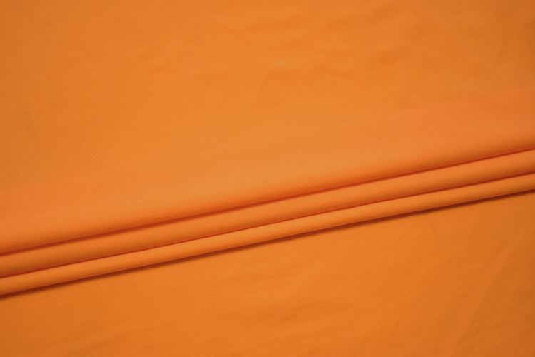 Плательная оранжевая ткань W-131275