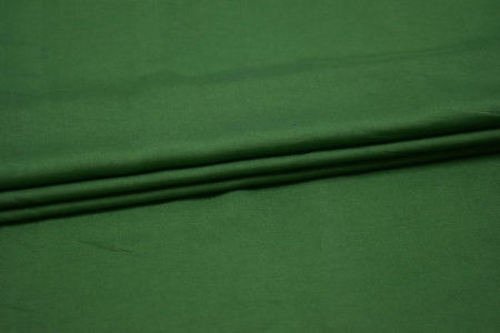 Плательная зеленая ткань W-130713