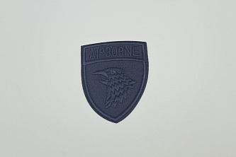 Термонаклейка эмблема с надписью Airborne W-133643