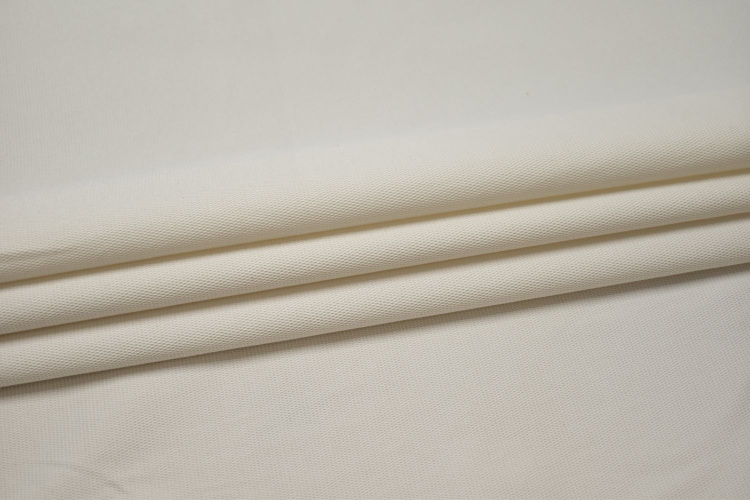 Костюмная белая ткань W-128430