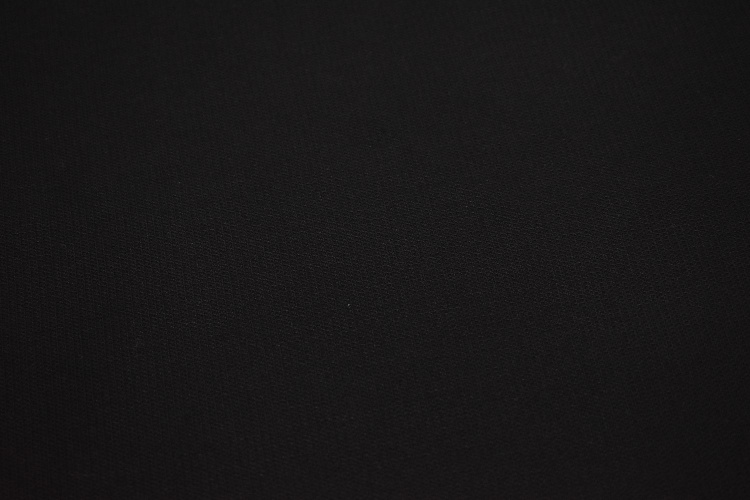 Костюмная черная ткань W-132121