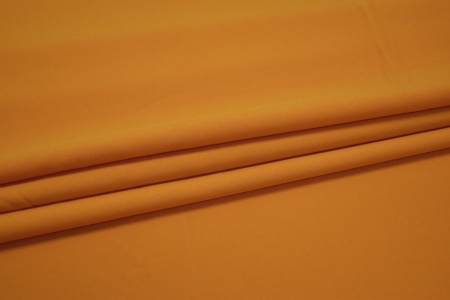 Габардин оранжевого цвета W-128162