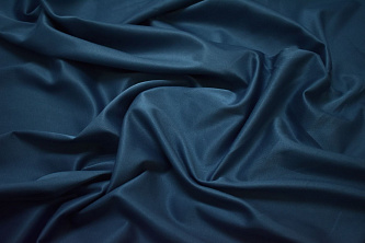 Костюмная синяя ткань W-132953