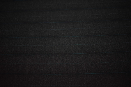 Костюмная серая ткань полоска W-132060