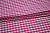 Рубашечная ткань розовая белая клетка W-131201