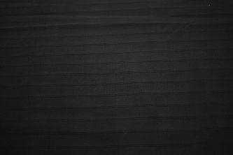 Костюмная темно-синяя фактурная ткань W-131393