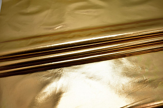 Кожзаменитель золотого цвета W-131641