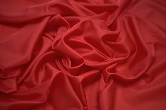 Подкладочная красная ткань W-128616