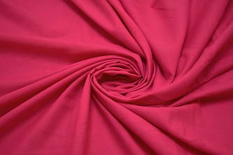 Плательная розовая ткань W-130384