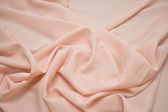 Плательная розовая ткань W-129544