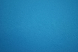 Плательный креп голубой W-130573