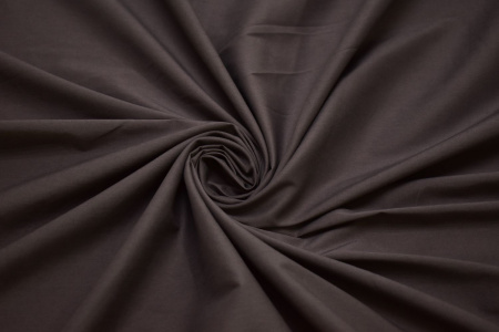 Плательная коричневая ткань W-132800