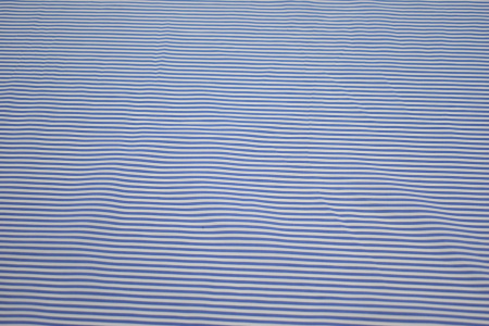 Рубашечная белая синяя ткань полоска W-130968