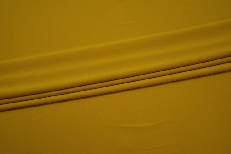 Трикотаж желтый W-124445