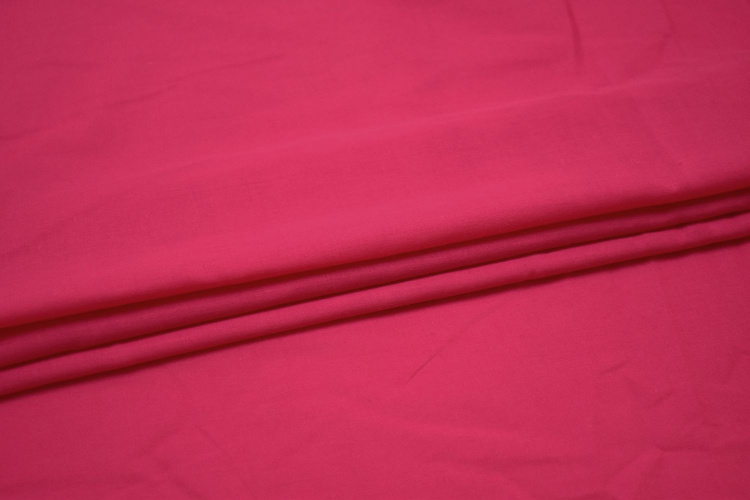 Плательная розовая ткань W-130384