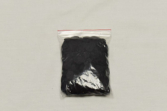 Пайетки чёрного цвета W-133845