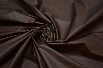 Курточная коричневая ткань W-128657