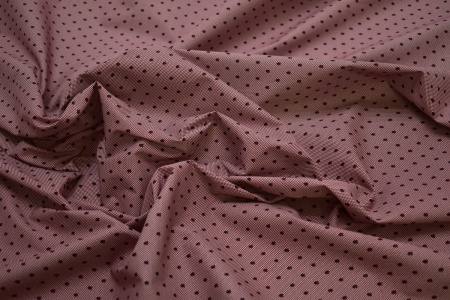 Рубашечная бордовая ткань геометрический узор W-133200
