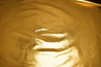 Кожзаменитель золотого цвета W-131643
