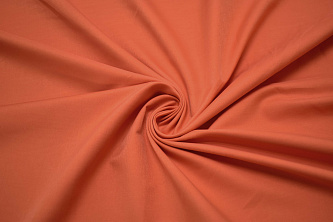 Костюмная оранжевая ткань W-130782