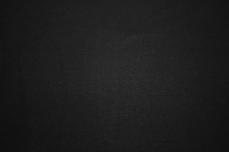 Пальтовая черная ткань W-126966