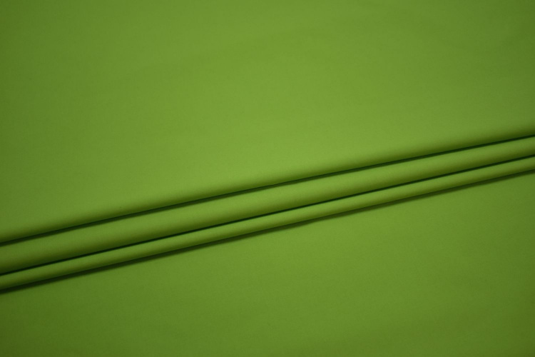 Костюмная зеленая ткань W-127299
