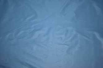 Курточная однотонная голубая ткань W-131306