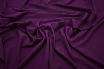 Плательный креп фиолетовый W-131304