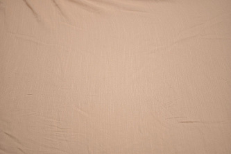 Плательная персиковая ткань W-131607