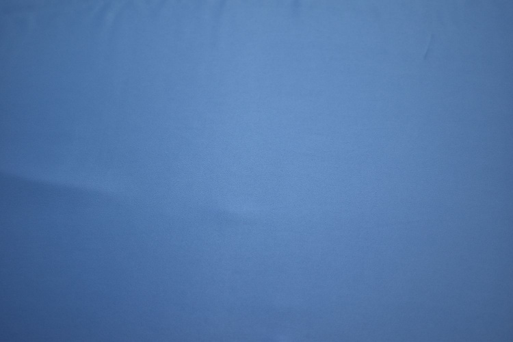 Костюмный креп голубой W-131480