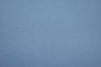 Рубашечная голубая фактурная ткань W-130578
