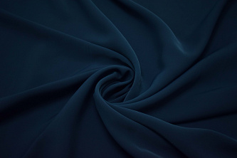 Костюмная синяя ткань W-129698