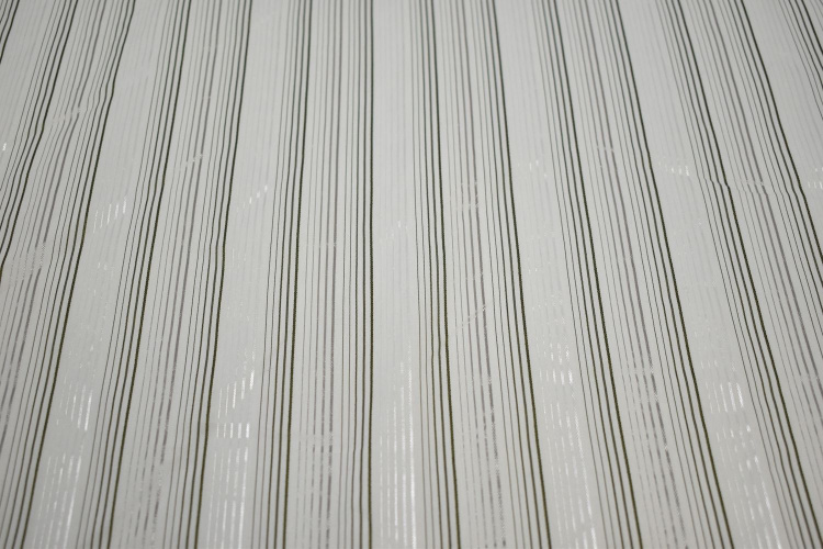 Рубашечная белая серебряная ткань W-133152