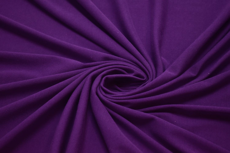 Трикотаж фиолетовый W-124689