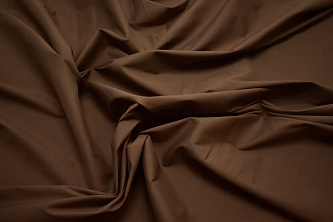 Плательная коричневая ткань W-130711