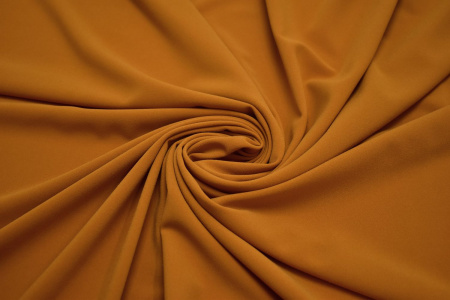 Плательная оранжевая ткань W-131278