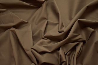 Плательная ткань цвета капучино W-132433