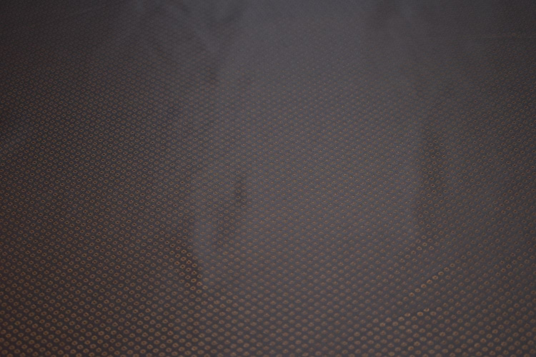 Подкладочная-жаккард коричневая ткань геометрия W-133225