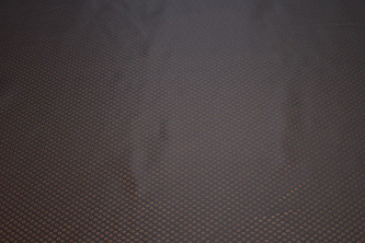 Подкладочная-жаккард коричневая ткань геометрия W-133225