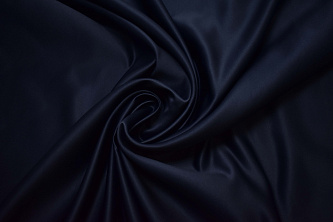 Костюмная тёмно-синяя ткань W-128978