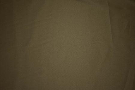 Курточная однотонная цвета хаки ткань W-132025