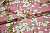 Штапель цветочный узор птицы W-128349