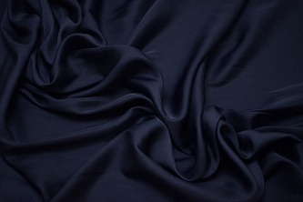 Плательная синяя ткань W-126731