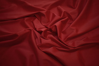 Костюмная красная ткань W-133067